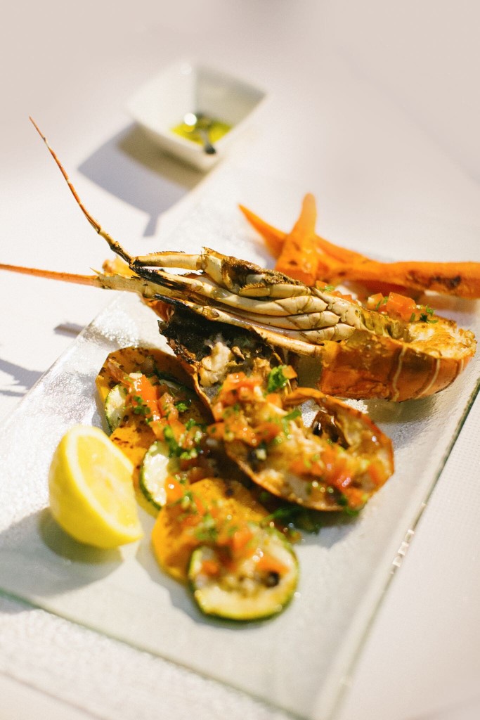 Private Fine Dining at Sea Menu
